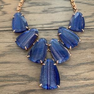 Kendra Scott Navy Dusted Harlow